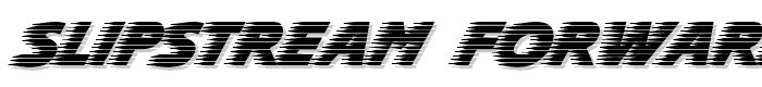 Slipstream Forward font